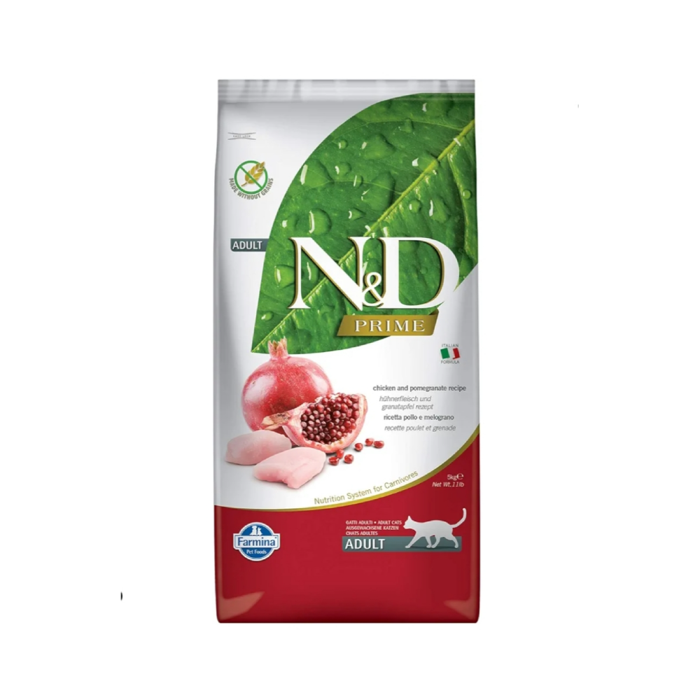 Farmina N&D Chicken & Pomegranate Adult Cat Dry Food 1.5Kg