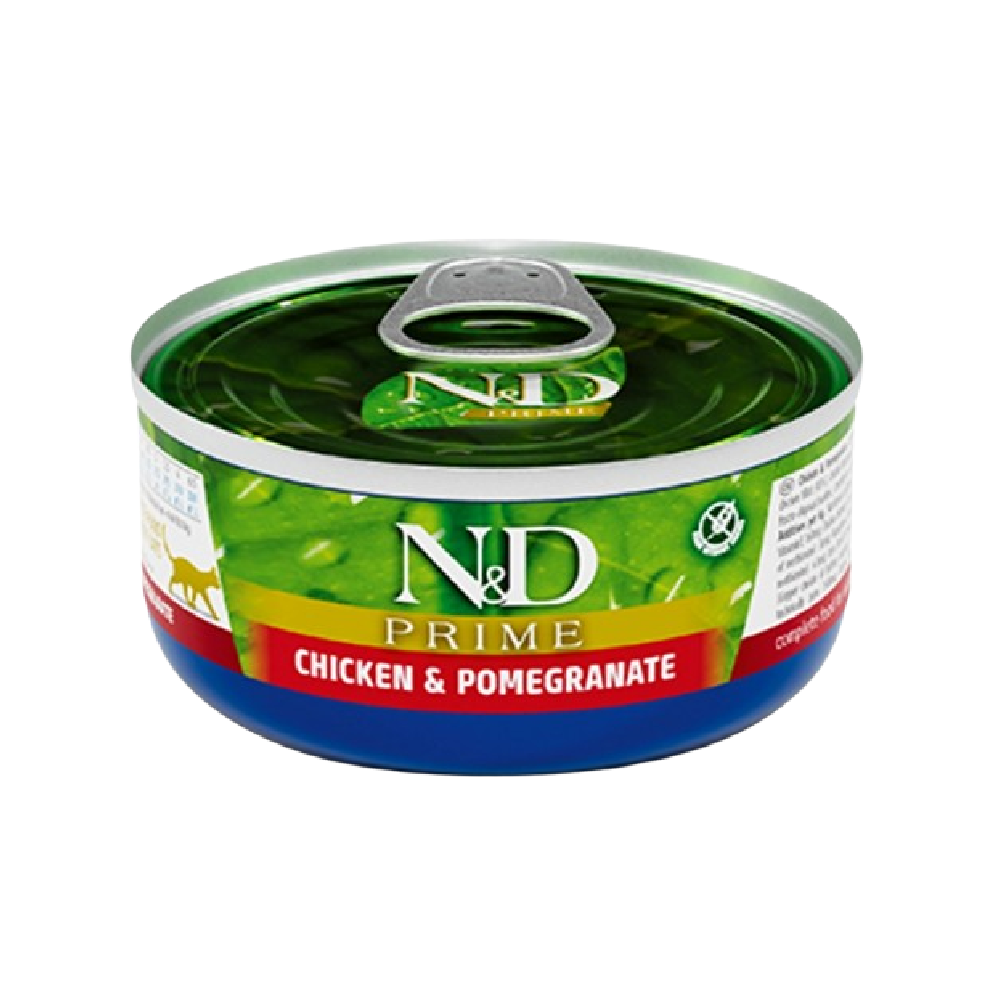 Farmina N&D Prime Chicken & Pomegranate Adult Cat Wet Food 70G