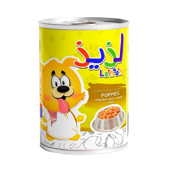 Latheeth Chicken & Turkey Pate Puppy Wet Food 400g