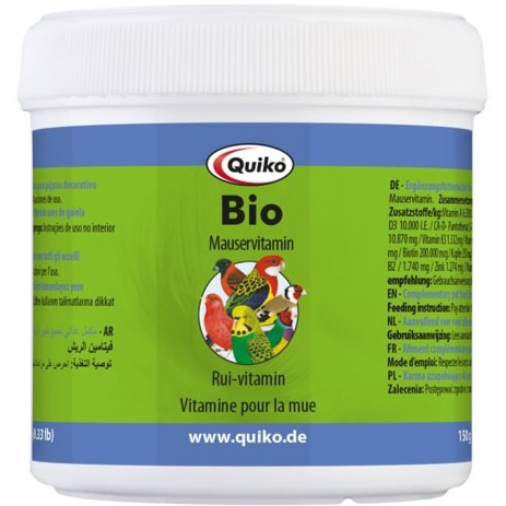 Quiko Bio-M - Moulting Vitamin 150G