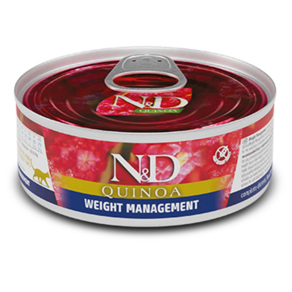 Farmina N&D quinoa weight management Adult Cat Wet Food 70g