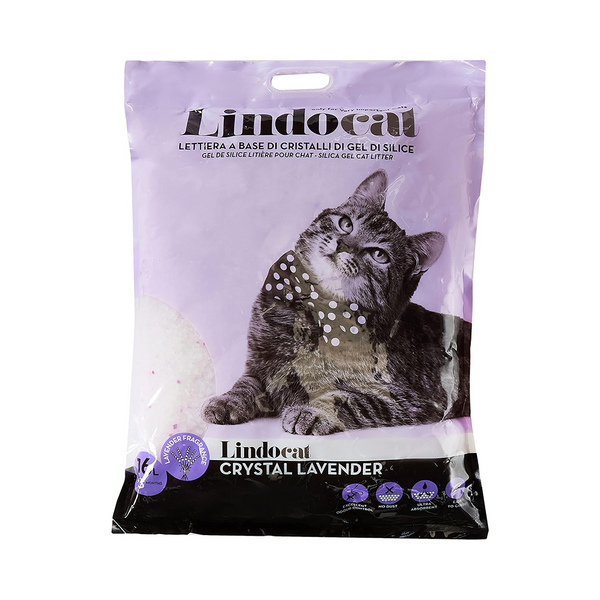 Lindocat Crystal Lavender Scent Silicagel 16L+ 3 Months