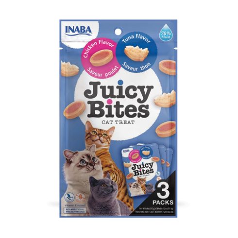 Juicy Bites Tuna & Chicken Flavor [1 Pkt(3 Pack )