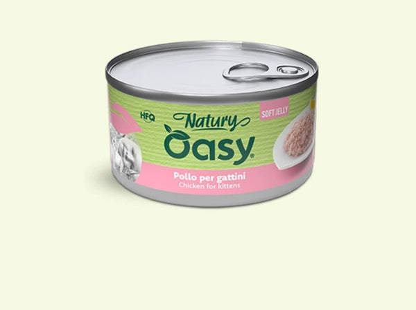 Oasy Natury Soft Jelly - Chicken for Kittens 85g