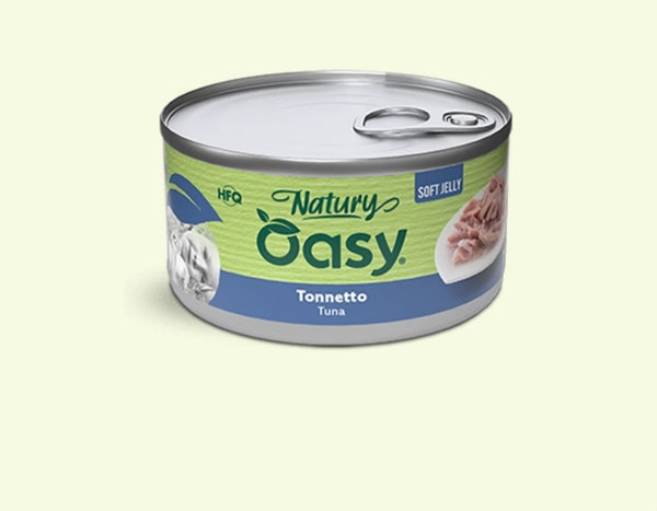 Oasy Natury Soft Jelly Tuna - Wet Cat Food 85g