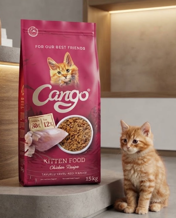 Cango Kitten Cat Food Chicken Recipe (15Kg)