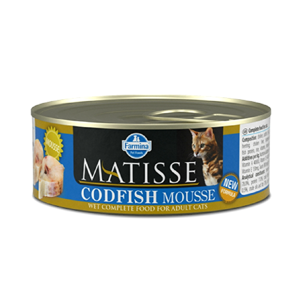 Farmina Matisse Codfish Adult Cats Wet Food 12Pcs 85g