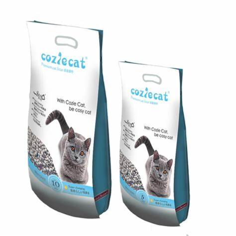 cozie cat premiun cat litter with cosy cat bentonite flavour 10L
