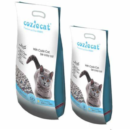 Cozie cat premiun cat litter with cosy cat bentonite flavour 4pcs 10 Litr