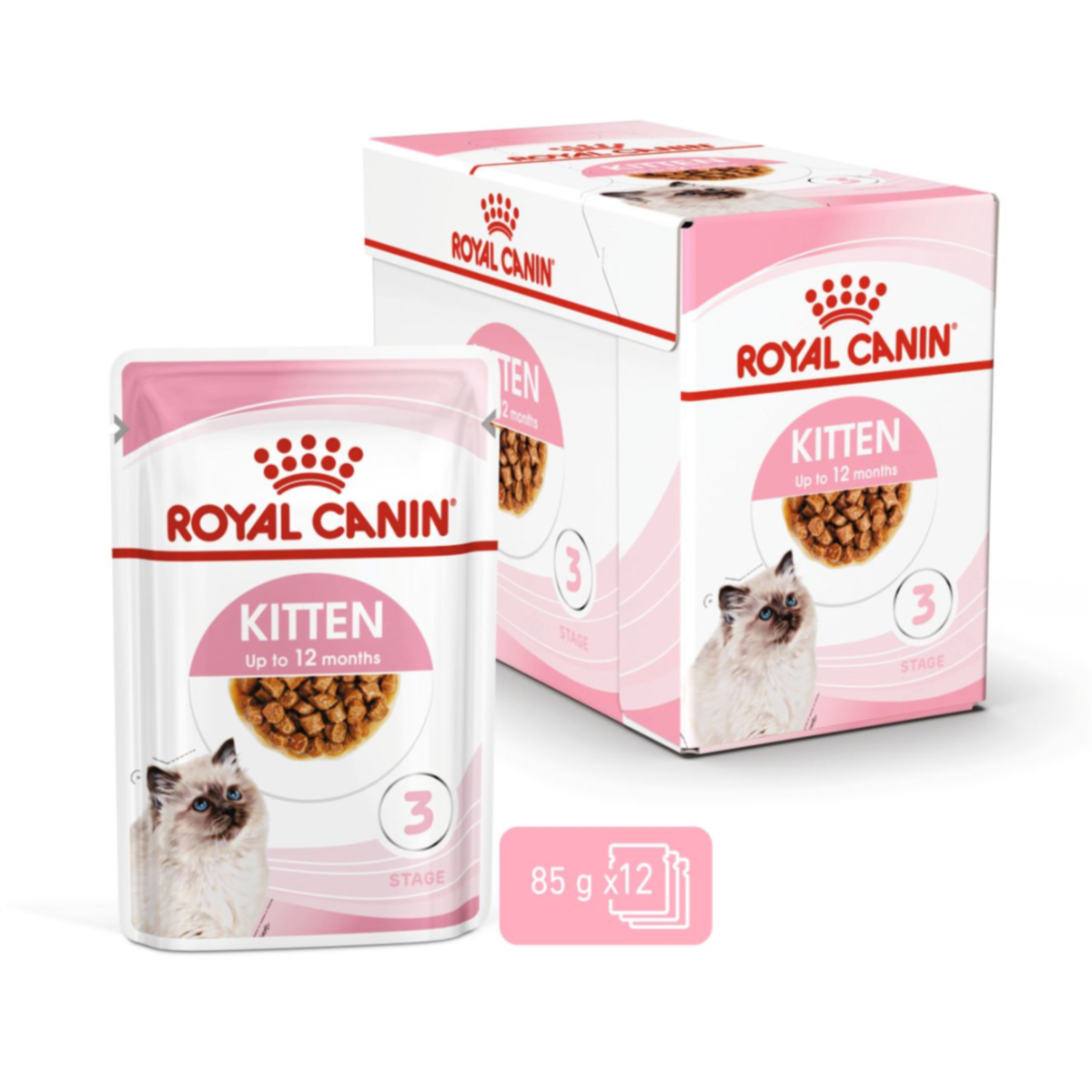 Feline Health Nutrition Kitten Gravy (Wet Food - Pouches) 12 X 85G