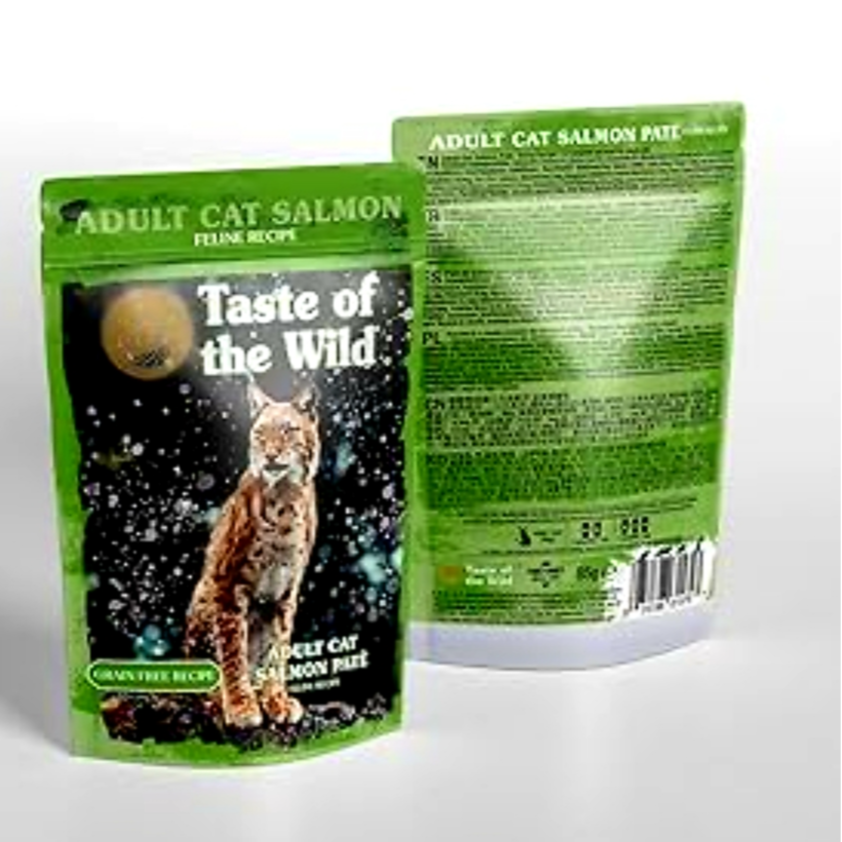 كيس سلمون القط البالغ Taste Of The Wild 85 جرام