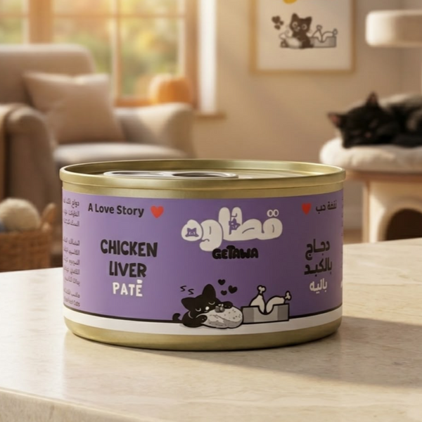 Getawa Cat Wet Food Chicken Liver Paté Sterilized Cats 85g