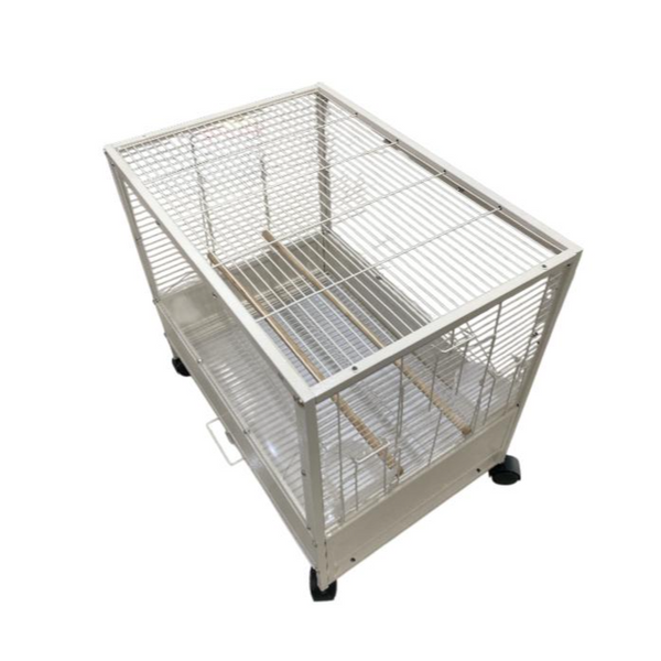 Rolling Bird Cage Lovebirds Cockatiels, Conures, Parakeets, Finch 61*51*42 cm