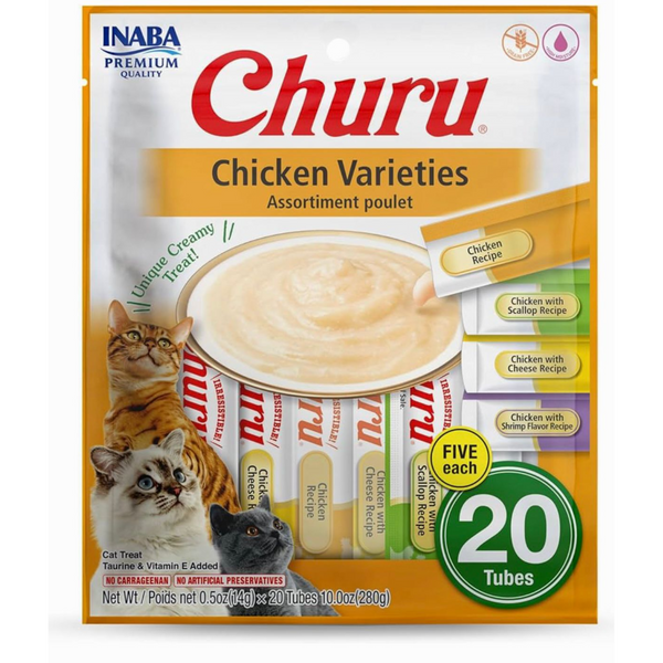 Churu Chicken Varieties (14g) x 20 Tubes