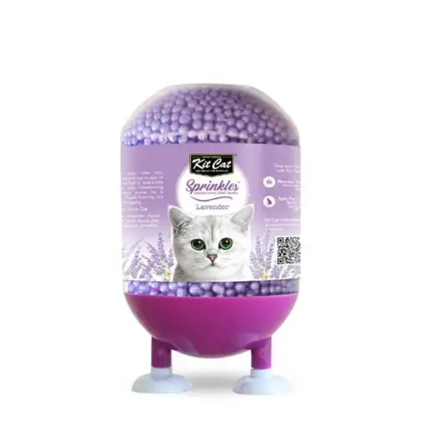 Kit Cat Sprinkles Deodorizing Beads 240g-Lavender