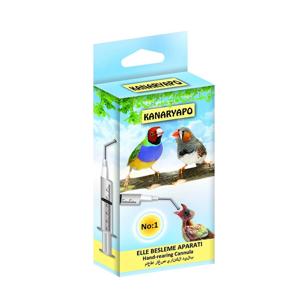 Bird Feeding Syringe Gavage Medication Cannula 5ml (No:1)