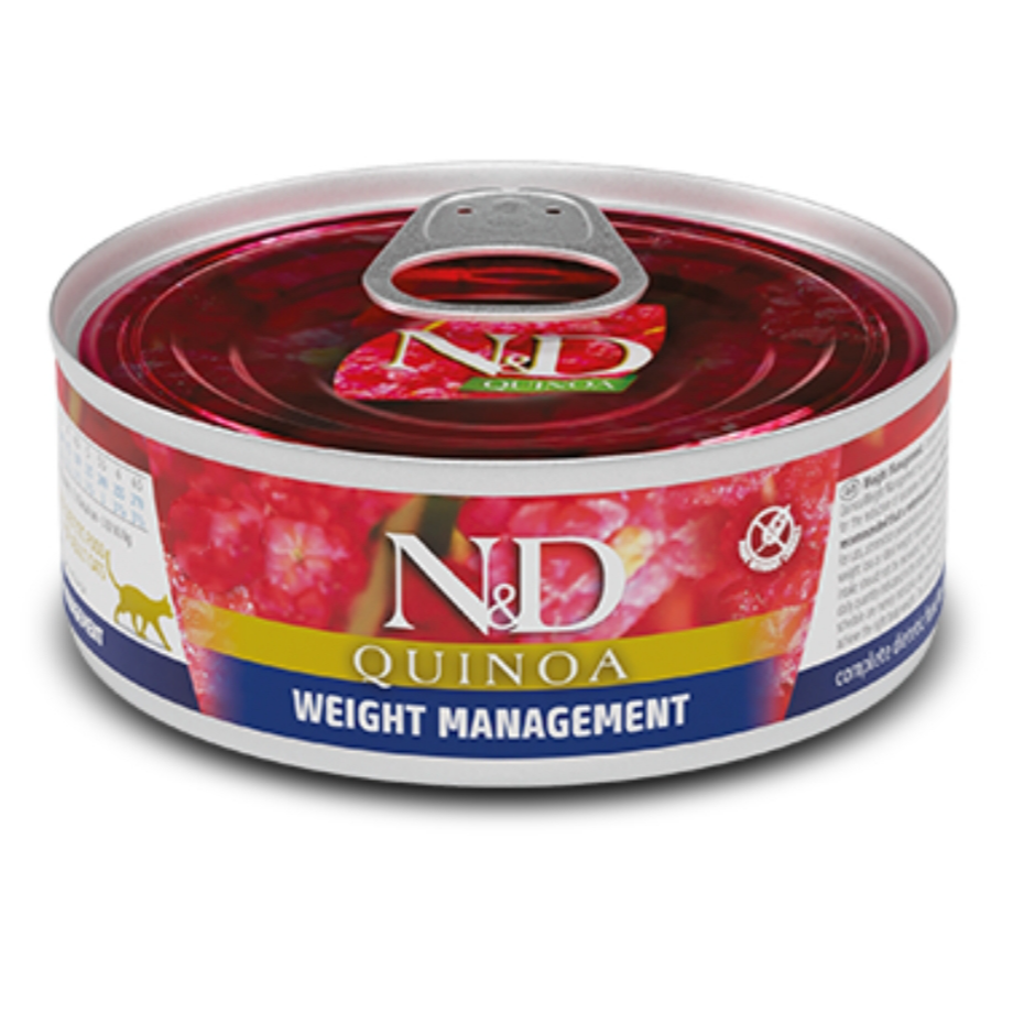 Farmina N&D quinoa weight management Adult Cat Wet Food 70g