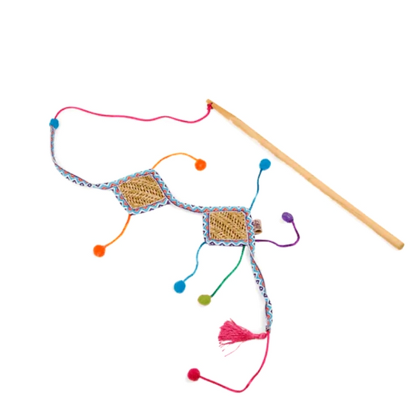 Whisker Fiesta - Wand Kite Dimension: 122 X 23 X 1 Cm