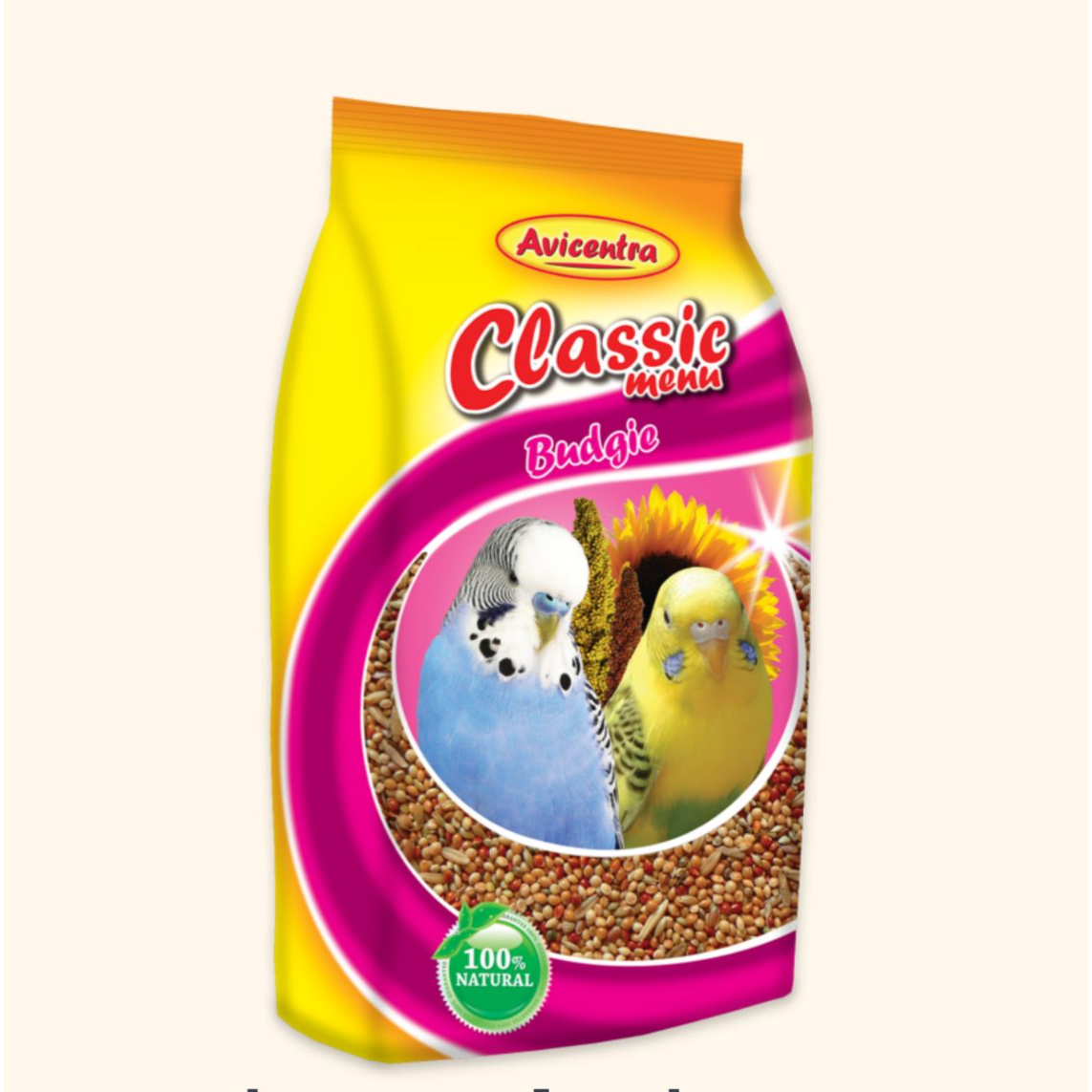 Avicentra Classic Menu Budgie 1 كجم