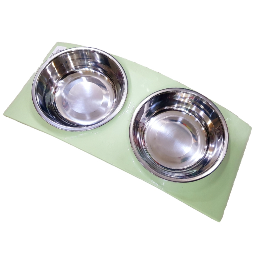 Cat And Dog Double Dish