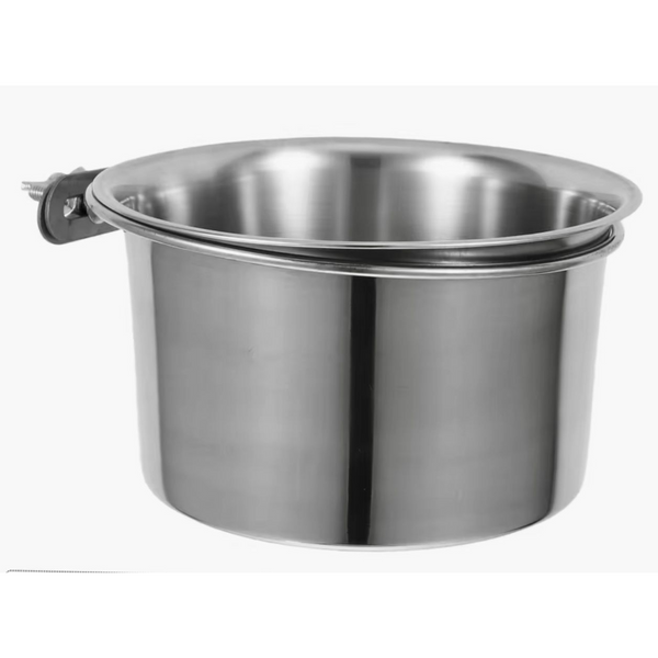 Stainless Steel Bird Cage Feeder Cups - Medium