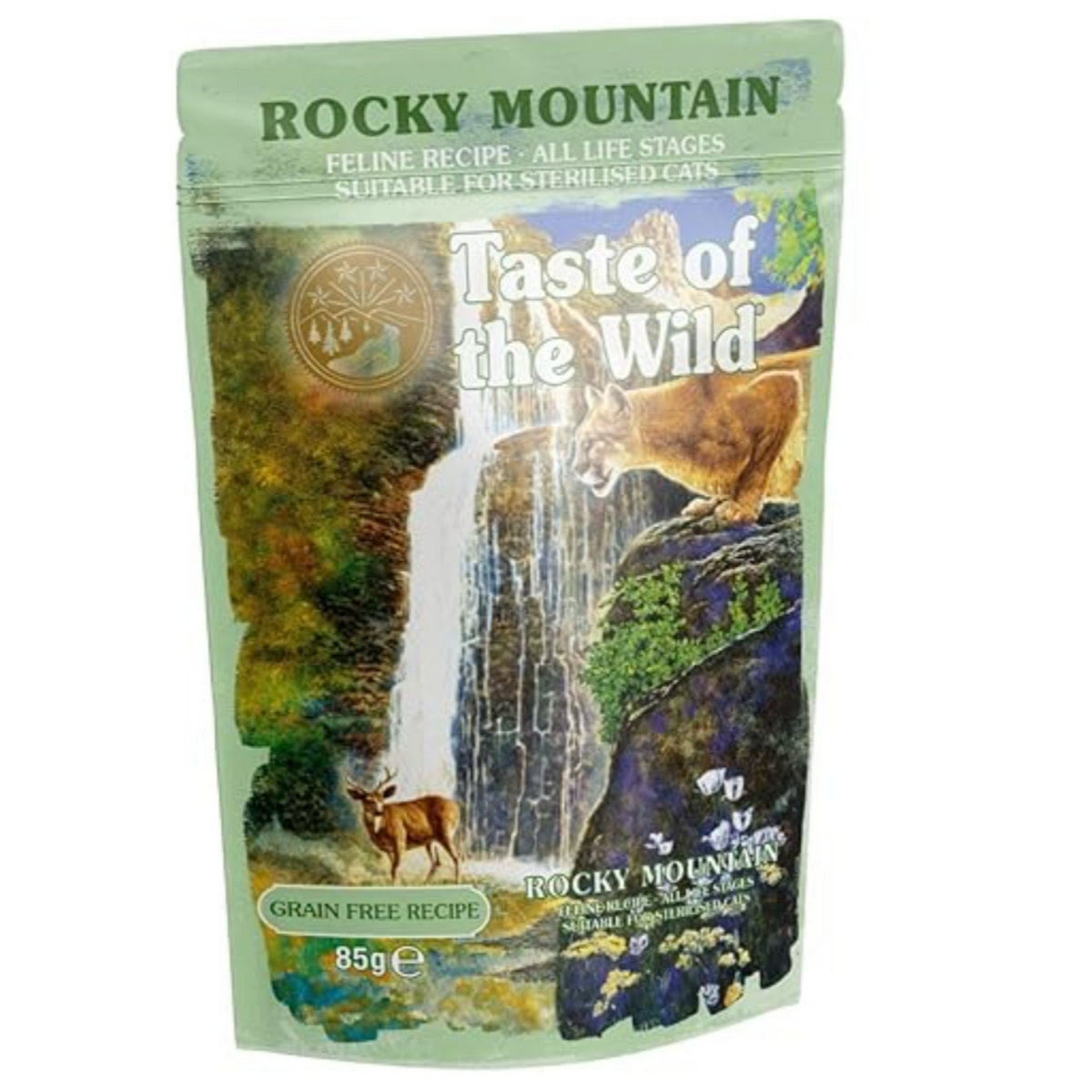 Taste Of The Wild Rocky Mountain Cat Pouch Chunks in Gravy 85g