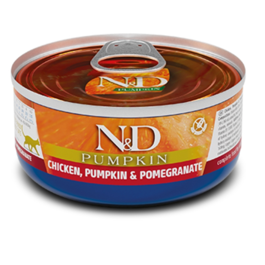 Farmina N&d Prime Chicken & Pumpkin & Pomegranate Adult Cat Wet Food 70g