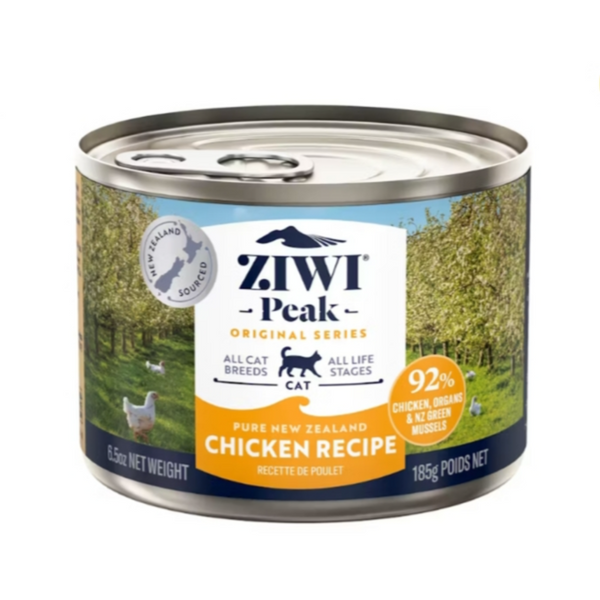 Ziwi Peak Canned Cat Food Chicken Recipe 185G