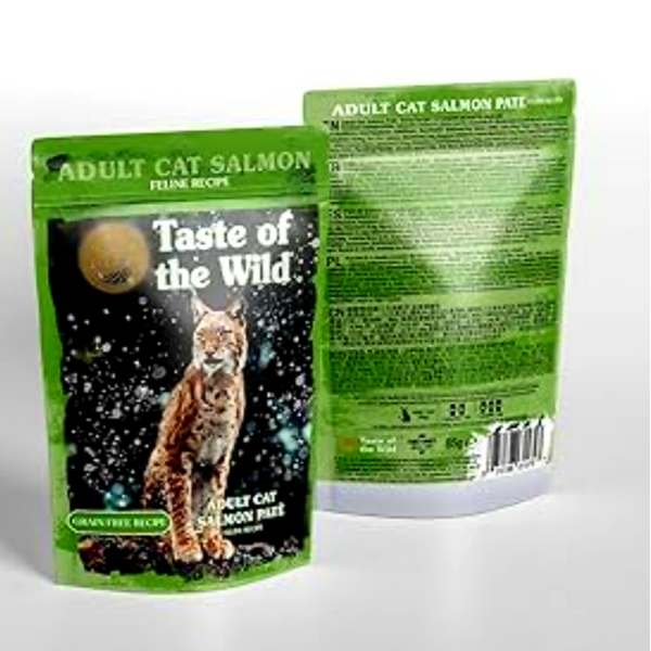 Taste Of The Wild Adult Cat Salmon Pouch Pate 85g